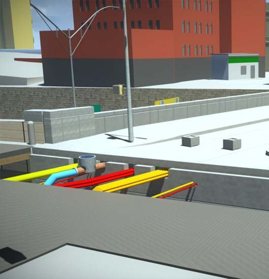 An image of 3D subsurface utilities.