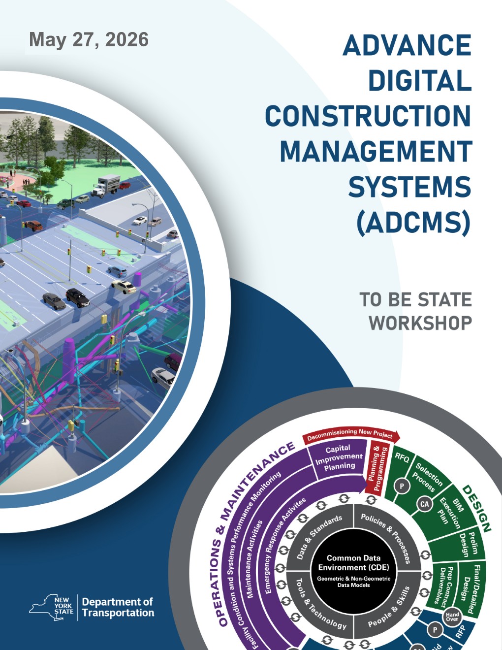 Cover of the ADCMS To Be State workshop flyer from May 2026.
